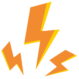 cartoon goth punk symbol thunder sticker 1600x1600